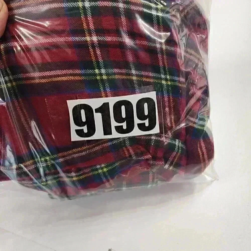 Banana Republic Red plaid Button Up Pajamas top Men's M